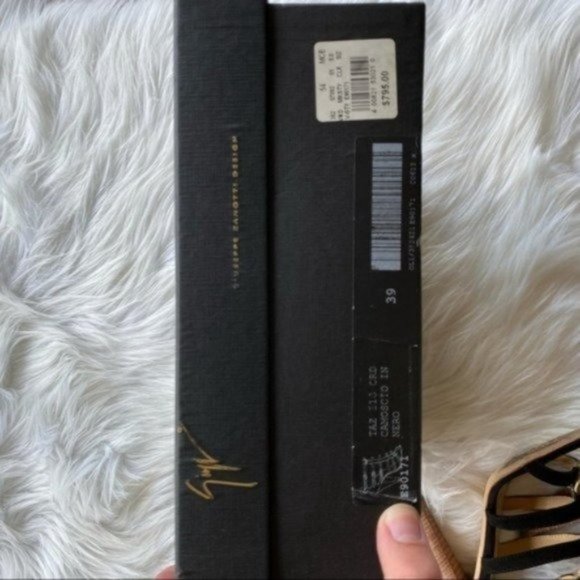 Giuseppe Zanotti Suede Strappy Gladiator Sandals - Picture 10 of 11